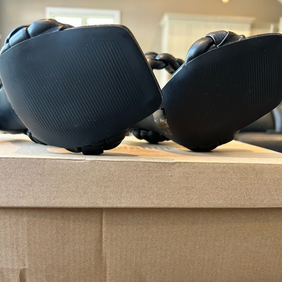 Steve Madden Black Kenley heeled sandals size 6 - Picture 6 of 7